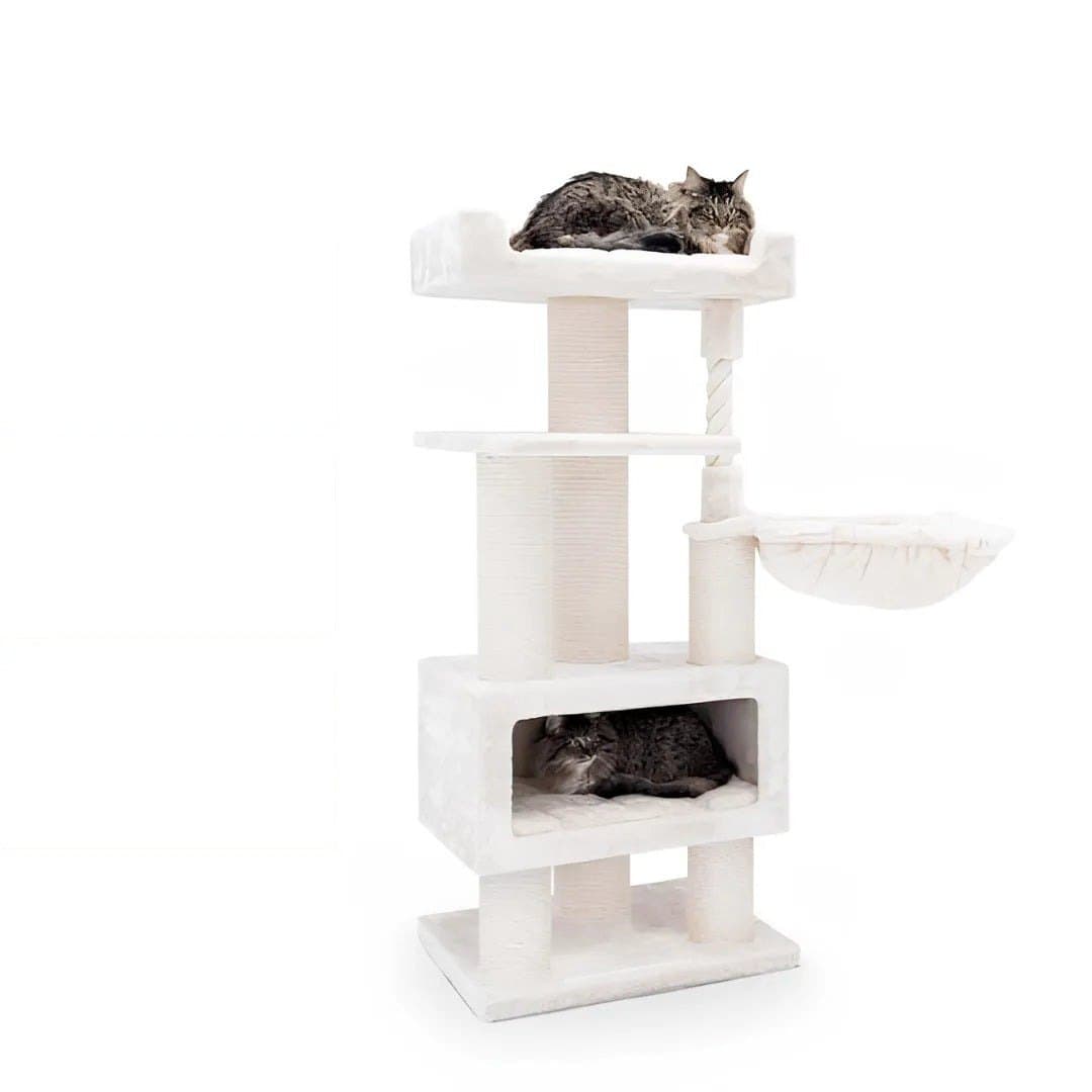 Arbre à chat Parklane 131 cm — crème